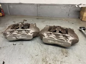 Alfa Romeo 159 Brera OE Brembo Front Brake Calipers 4 Pot Radial Mount 305mm - Picture 1 of 7
