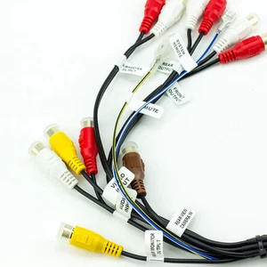 Adaptador Pioneer AVIC-F900BT AVIC-F910BT AVIC-F700BT AVIC-F710BT RCA plomo presalida - Imagen 1 de 8