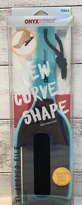 Onyx Professional New XL Curved File Care Grit Exfoliating Pedicure #70824 - Image 1 of 2
