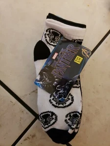 Black Panther Boys 6 Packs Socks S/M - Picture 1 of 4