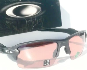 NEW* Oakley FLAK 2.0 XL in LEAD Steel w PRIZM Dark Golf Sunglass 9188-B2 - Picture 1 of 12
