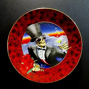 Grateful Dead Plate Stanley Mouse One More Saturday Night 1997 Hamilton Plates - Foto 1 di 12