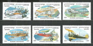 Cambodia / Kampuchea 1996 mint stamps MNH (**) aviation