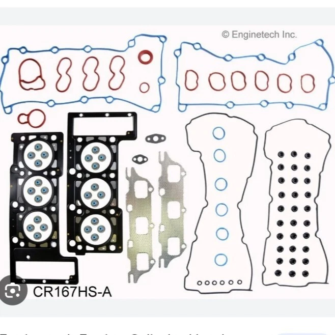Enginetech CR167HS-A 发动机气缸盖垫圈套装 选择 98-10 克莱斯勒 道奇 — 第 1/4 张图片