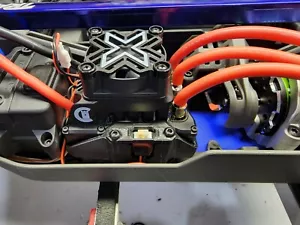 Castle Mamba Monster X 8S ESC Halterung Traxxas Schlitten 6s Monster LKW Truggy - Bild 1 von 3