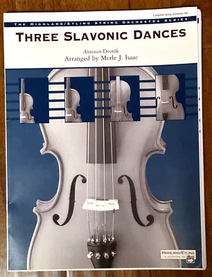 Three Slavonic Dances, Dvorak (arr. Issac), Score & Parts, Highland/Etling - Image 1 of 3