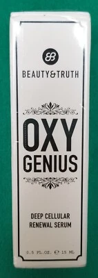 Suero de renovación celular profunda antienvejecimiento Oxy Genius SEALED BEAUTY & TRUTH 0,5 OZ Foto 1 de 4