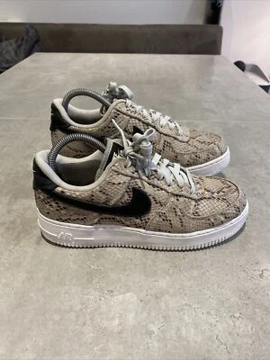 Nike Air Force 1 07 Trainer Premium Schlangenleder Repile Tier UK6 Limited Edition - Bild 1 von 4