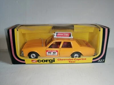 CHEVROLET CAPRICE TAXI REF.327 CORGI OBSOLETO - Immagine 1 di 4