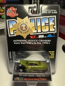 Model Car 1/64 1950 Ford Coupe Racing Champions Diecast Metal New Issue 88 Green - Picture 1 of 8