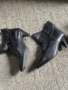 Fornarina Mujer Botines Tobillo Negro Cuero Suave Talla 39 - Imagen 1 de 9