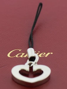 Cartier Heart Stainless Steel Key Ring - Picture 1 of 1