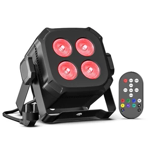 80W LED Par Strahler 4 LED Bühnenlicht Disco Partylicht RGBW DMX für Stage Show - Bild 1 von 18