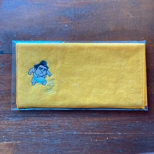Pañuelo bordado luchador de sumo TAKAYASU 20x20 cm, 7,8 x 7,8 pulgadas - Imagen 1 de 3