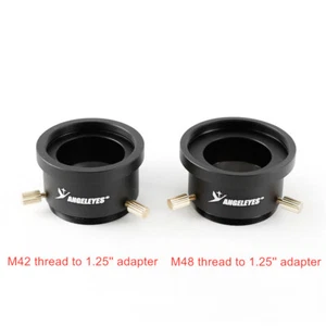 Adaptador M42/M48 hembra a M42 macho con interfaz de 1,25"" para mira telescópica - Imagen 1 de 11
