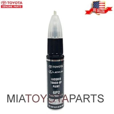 Genuine Toyota Lexus Touch Up Paint Dark Green Mica Meta 00258006P221 Code 6P2 - Image 1 of 4