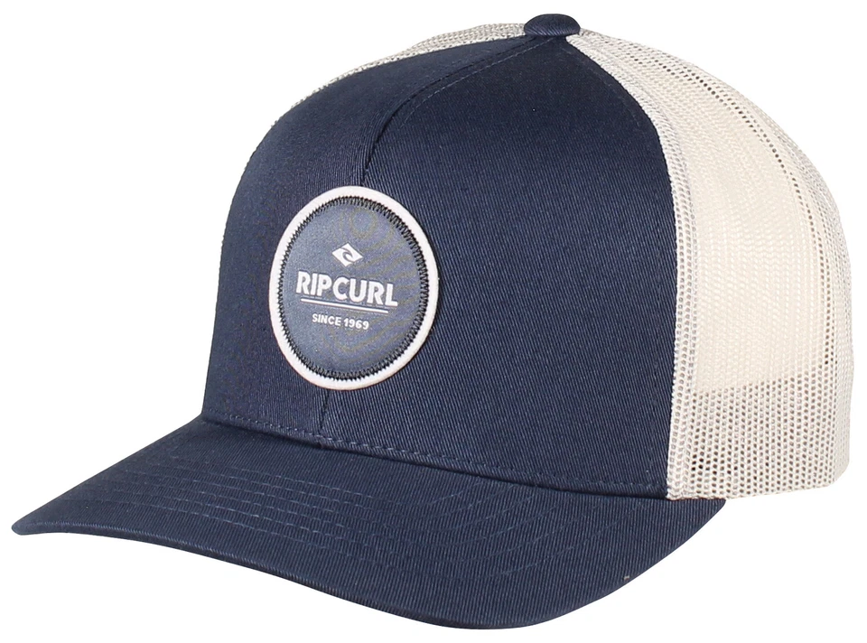 Rip Curl Routine Curve Trucker Hat - Navy - New - Image 1 of 1