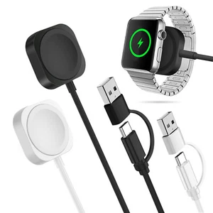 Magnetic Wireless Watch Charger For Apple Watch Series 10/9/8/7/6/5/4/3/2 Ultra2 - Picture 1 of 17