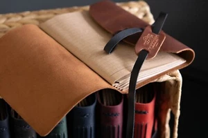 Vintage Leder Journal A5, Leder Notizbuch Handarbeit schneller USA Versand - Bild 1 von 12