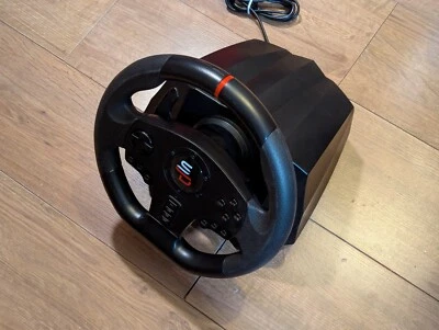 WHEEL ONLY Subsonic Superdrive GS850-X racing wheel for Xbox PS4 PC NO PEDALS - Image 1 of 4