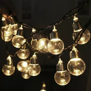 80 LED Solar Powered Fairy String Lights Outdoor Garden Party Wedding Waterproof - Picture 1 of 10