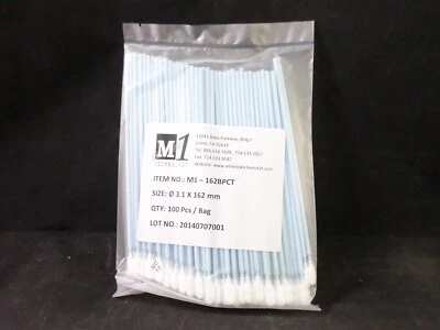 "Hisopos y aplicadores de poliéster American Cleanstat M1 6"" 162 mm flexibles 100/PAQUETE" Foto 1 de 3