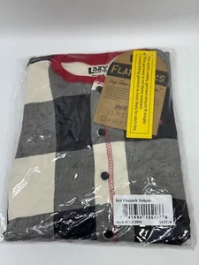 Lazy One Unisex Kids Tailgate Flapjack Bodysuit AC2 Black/White Size 8 NWT - Picture 1 of 3