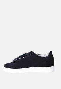 Scarpe Uomo Eleganti Sneakers Camoscio Sportive Made in Italy Scuola Bianca - Picture 1 of 15
