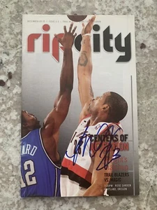 MARCUS CAMBY Signed PROGRAM Portland Blazers Autograph 12/9/2010 - Picture 1 of 2