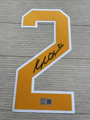 Kyle Okposo #21 Signed #2 Buffalo Sabres Pro Jersey Number Foto 1 de 4