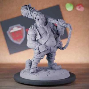 Half-Ogre Miniature Dungeons and Dragons Mini DnD 5e TTRPG Pathfinder - Picture 1 of 8