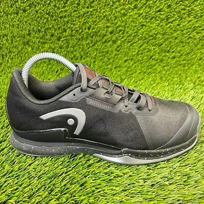 Tênis de corrida Head Sprint Pro 3.5 masculino tamanho 7.5 preto atlético - Imagem 1 de 4