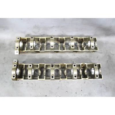 1991-1995 BMW E30 E36 318 M42 4-Cylinder Camshaft Bearing Ledge Tray Pair USED - Image 1 of 4