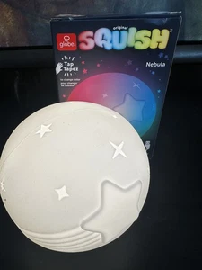 Globe Nebula Space Squish Tap Nachtlicht LED Multicolor Silikon Kinder Lampe Neu - Bild 1 von 11