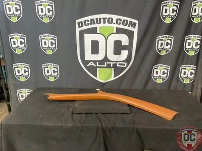 2005 Porsche 911 997 Right Coupe Leather Sand Beige A Pillar Cover 134478 - Image 1 of 4