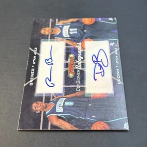 2006 Topps Full Court Co-Signers Ronnie Brewer Dee Brown #CS-41 Rookie Auto RC - Picture 1 of 2