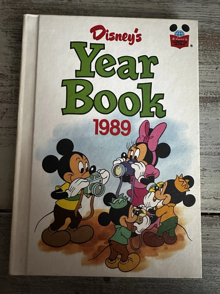 Vintage Disney's Year Book 1989 Hardcover Walt Disney Very Good Foto 1 de 1