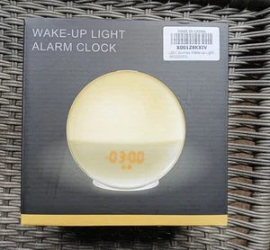 Brand New Wake Up Light Alarm Clock FM Radio Never Opened. Sealed Box - Picture 1 of 3