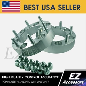 USED 2 Wheel Adapters 6 Lug 4.5 To 6 Lug 5.5 Spacers 6x4.5/6x5.5 1" - Picture 1 of 5