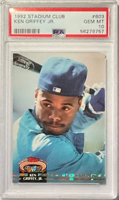 1992 Stadium Club — Кен Гриффи-младший — ⭐️Выбор членов ⭐️ — 💎 КАК НОВЫЙ PSA 10 - Изображение 1 из 2