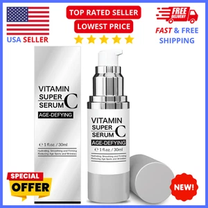 Vitamin C Face Serum for Women 70+ – Hydrating, Brightening, Anti-Aging 30ml - Picture 1 of 8