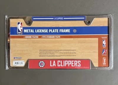 Los Angeles LA Clippers NBA LICENSE PLATE FRAME NEW! - Image 1 of 2
