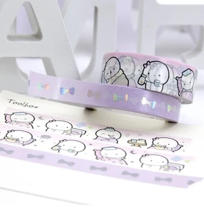 EMA Every Minute A Story Sick Day Beanie Washi Tape Set - Picture 1 of 2
