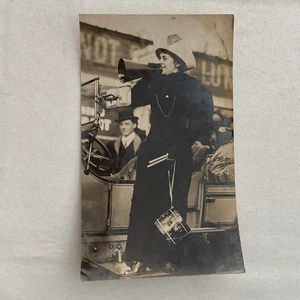 Vintage Pressefoto Suffragette General Rosalie Jones March New York Albany 1915 - Bild 1 von 11