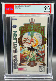 Magic Knight Rayearth Sega Saturn Working Designs Sealed New PSA 9.6 A+ NOT WATA