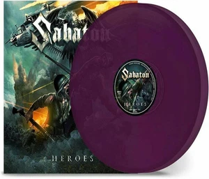 SABATON - Heroes (10th Anniversary Edition) - LIMITED VIOLET VINYL 2XLP - Picture 1 of 1
