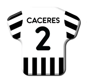 Calamita Simile a T-Shirt Calcio Stagione 2009/2010 Juve 2 Martín Caceres - Picture 1 of 9