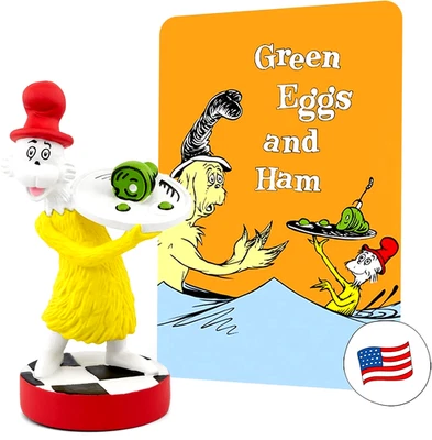 Tonies Dr. Seuss Green Eggs and Ham Audiobook Play Figurine Foto 1 de 3