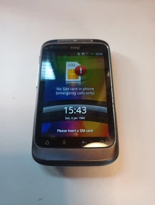 Smartphone HTC Wildfire S Negro Vodaphone 512MB 3.2" 5MP Android Pantalla Táctil - Imagen 1 de 7