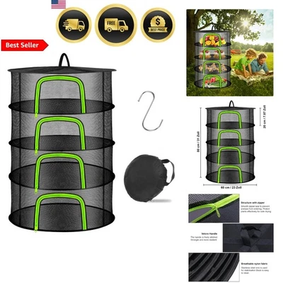 Rack de secagem de ervas pendurado malha cesta de rede de plantas para ervas flores vegetais - Imagem 1 de 4